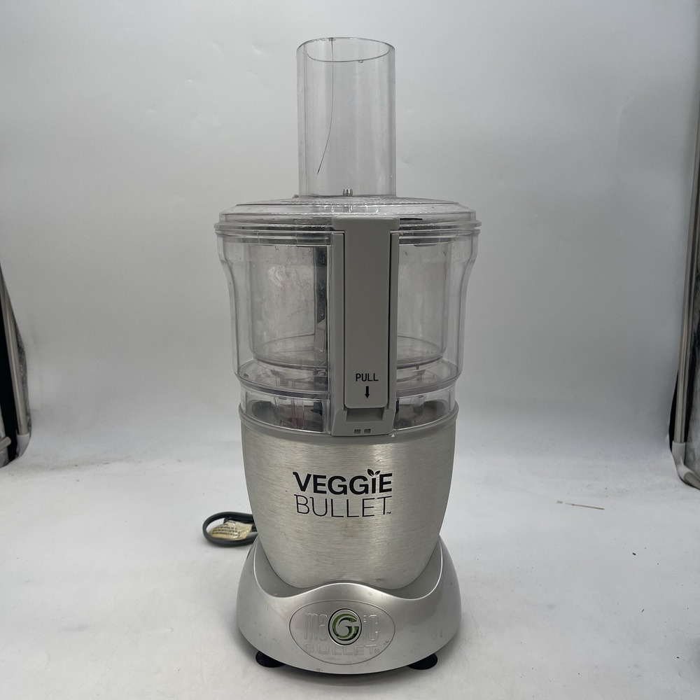 MAGIC BULLET Veggie Bullet VB 102 Electronic Spiralizer Food Processor Working